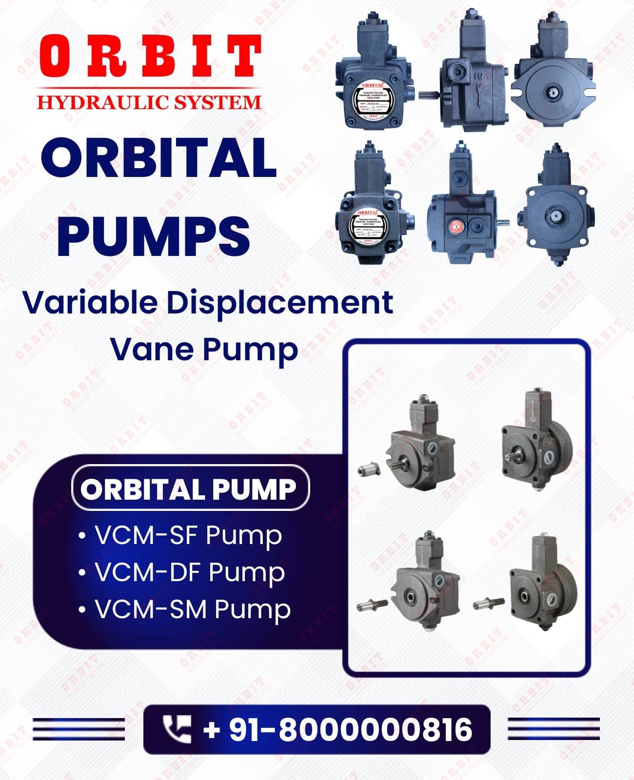 Camel CML VCM-SF, VCM-DF Hydraulic Variable Vane Pump